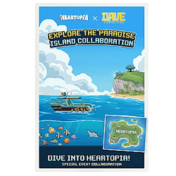 Heartopia x DAVE THE DIVER Collab DTNK1707 Dave The Diver Posters