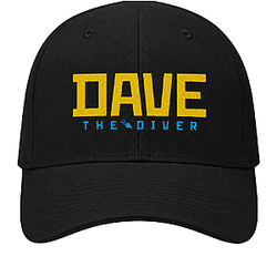 Basic Logo On Gaming DTNK1707 Dave The Diver Hats & Caps