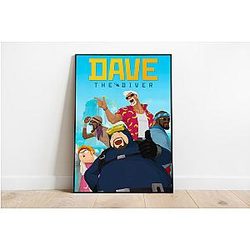 Video Game DTNK2307 Dave The Diver Posters