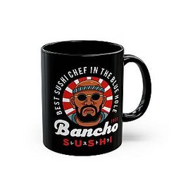 Sushi Emblem Black DTNK2307 Dave The Diver Mugs