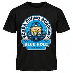 Scuba Diving Academy Blue Hole LA2209 Dave The Diver T-Shirts