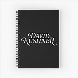 David Kushner Merch David Kushner Logo Spiral Notebook