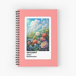 "Daylight" David Kushner Scheda Pantone Spirale Notebook