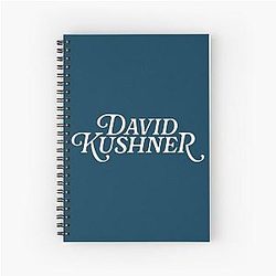 David Kushner Marchandises David Kushner Logo Carnet de notes spirales
