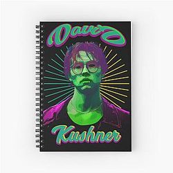 Chanteur américain David Kushner Carnet de notes spirales