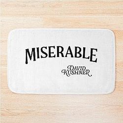 David Kushner Merch Miserable Bath Mat