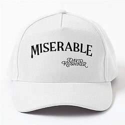 David Kushner Merch Miserable Baseball Cap