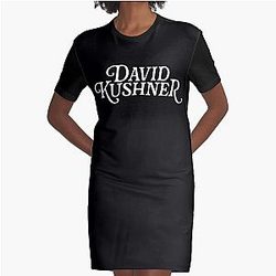 David Kushner Merce David Kushner Logo T-shirt grafica