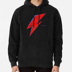 David Bowie Inspired Oh no, Love, You're Not Alone Pullover Hoodie