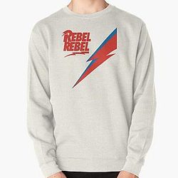 David Bowie Rebel Rebel Pullover Sweatshirt