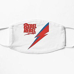 David Bowie Rebel Rebel Flat Mask