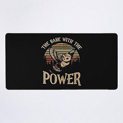 For Mens Womens David Bowie The Babe With the Power Desk Mat
