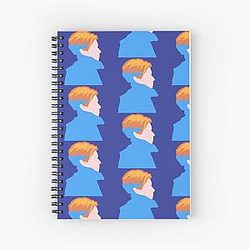 Low David Bowie Spiral Notebook