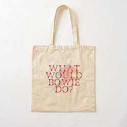 David Bowie - What Would Bowie Do? Cotton Tote Bag