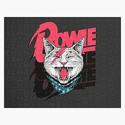 David Bowie Cat  Jigsaw Puzzle
