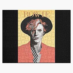 adventure climbing david bowie lazarus, lazarus david bowie wildflower art Jigsaw Puzzle