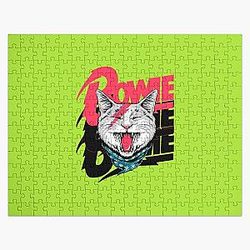 David Bowie Cat  Jigsaw Puzzle