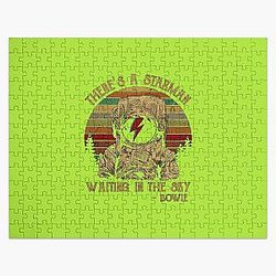 Men Women David Bowie Theres A Atarman  Jigsaw Puzzle