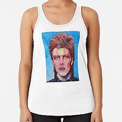 David Bowie - Ziggy Stardust Racerback Tank Top