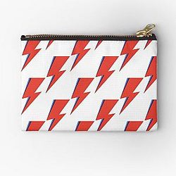 David Bowie - Lightning Zipper Pouch