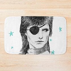 David Bowie Diamond Dogs Bath Mat