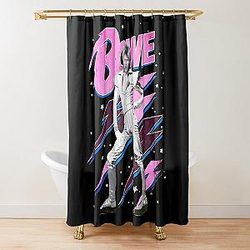 winter new year merry david bowie lazarus, lazarus david bowie christmas Shower Curtain