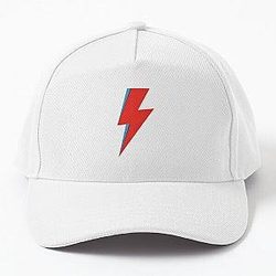 Ziggy Stardust David Bowie Lightning Bolt Baseball Cap