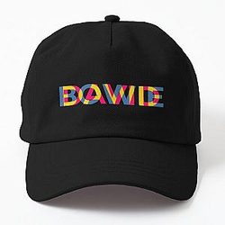 David Bowie Abstract Ziggy Stardust Art Dad Hat