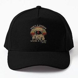 Men Women David Bowie Theres A Atarman Baseball Cap