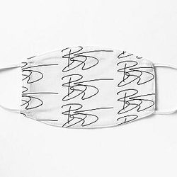 David Bowie Signature Flat Mask