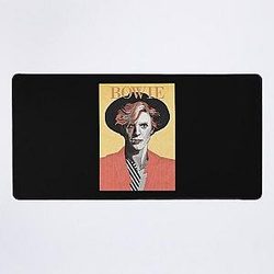 adventure climbing david bowie lazarus, lazarus david bowie wildflower art Desk Mat