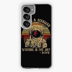 Men Women David Bowie Theres A Atarman  Samsung Galaxy Soft Case