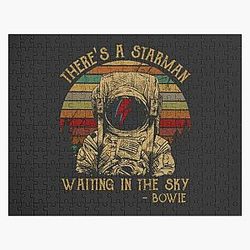 Men Women David Bowie Theres A Atarman  Jigsaw Puzzle