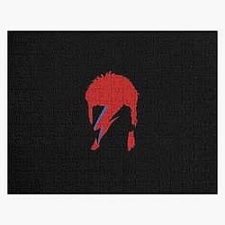 David Bowie Lightning Classic   Jigsaw Puzzle