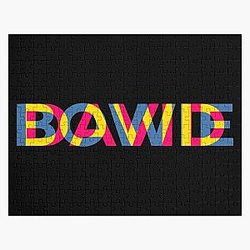 David Bowie Abstract Ziggy Stardust Art Jigsaw Puzzle