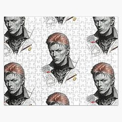 David Bowie in Sketch Jigsaw Puzzle