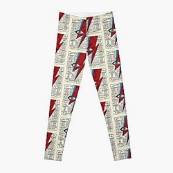 David Bowie Eyes lightning Ziggy Stardust Bowie lightning Leggings