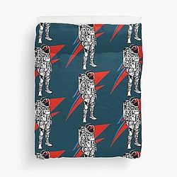 Classic David Bowie Theres A Atarman Gift Men Women Duvet Cover