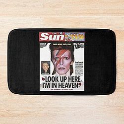 explore climbing national park david bowie lazarus, lazarus david bowie retro Bath Mat