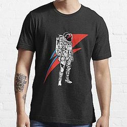 Classic David Bowie Theres A Atarman Gift Men Women Essential T-Shirt