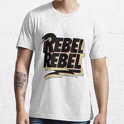 David Bowie - Pride - Rebel Rebel Essential T-Shirt