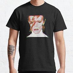 David Bowie Glitch Classic T-Shirt