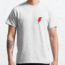 David Bowie Lighting Bolt Classic T-Shirt