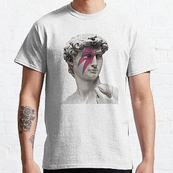 Michelangelo's David Bowie Classic T-Shirt