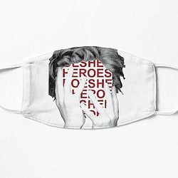 Heroes David Bowie Flat Mask