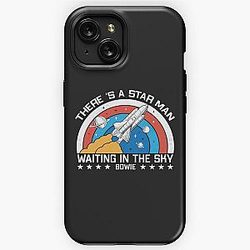 David Bowie, There is a starman waiting in the sky, David Bowie Starman iPhone Tough Case