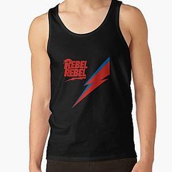 christmas time blue love david bowie lazarus, lazarus david bowie and love together Tank Top