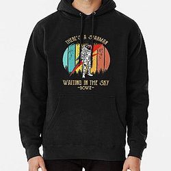 Retro Men Women David Bowie Theres A Atarman Pullover Hoodie