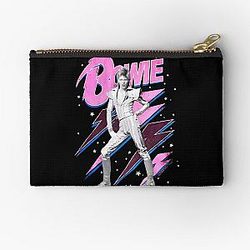winter new year merry david bowie lazarus, lazarus david bowie christmas Zipper Pouch