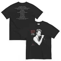Live in Dallas 95 DTNK0406 David Bowie T-Shirts